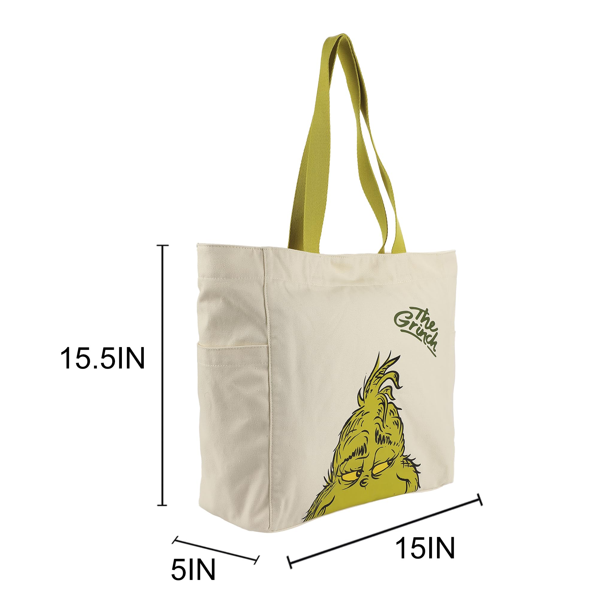 Bioworld Adult 15.5" Canvas Tote Bag - Image 4