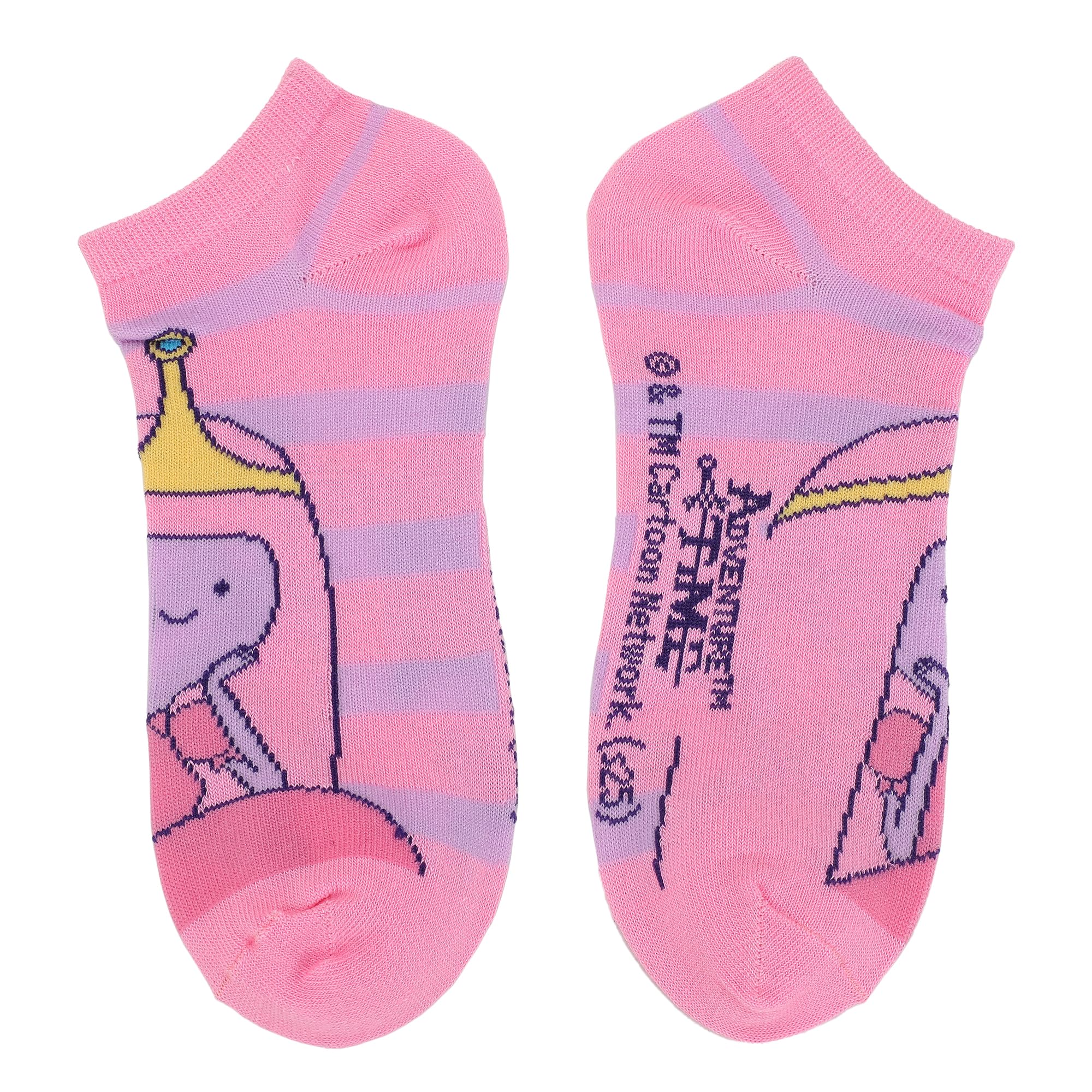 Bioworld Adventure Time Characters 5-Pair Women's Ankle Socks - Image 3