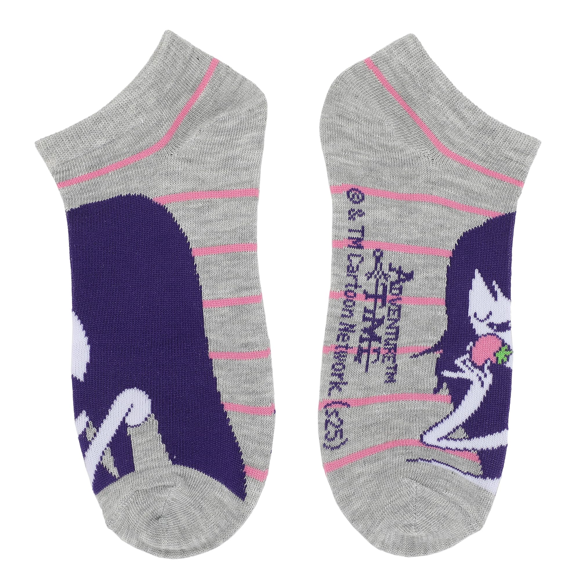 Bioworld Adventure Time Characters 5-Pair Women's Ankle Socks - Image 5