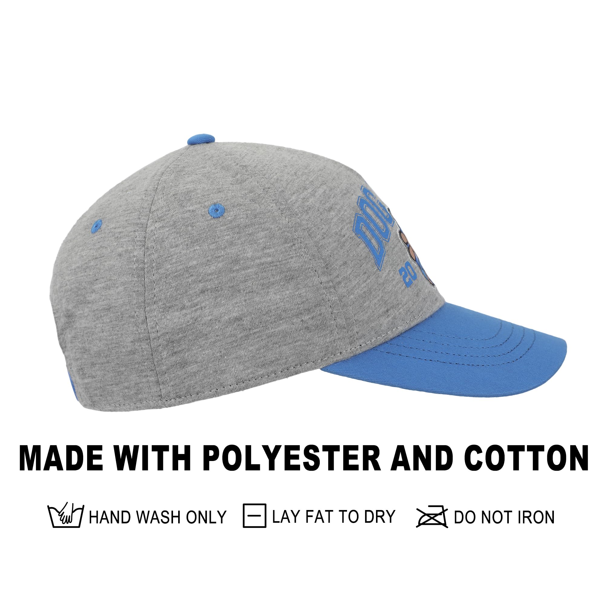 Bioworld Dog Man 2016 Character Circle Youth Gray & Blue Snapback Hat - Image 4