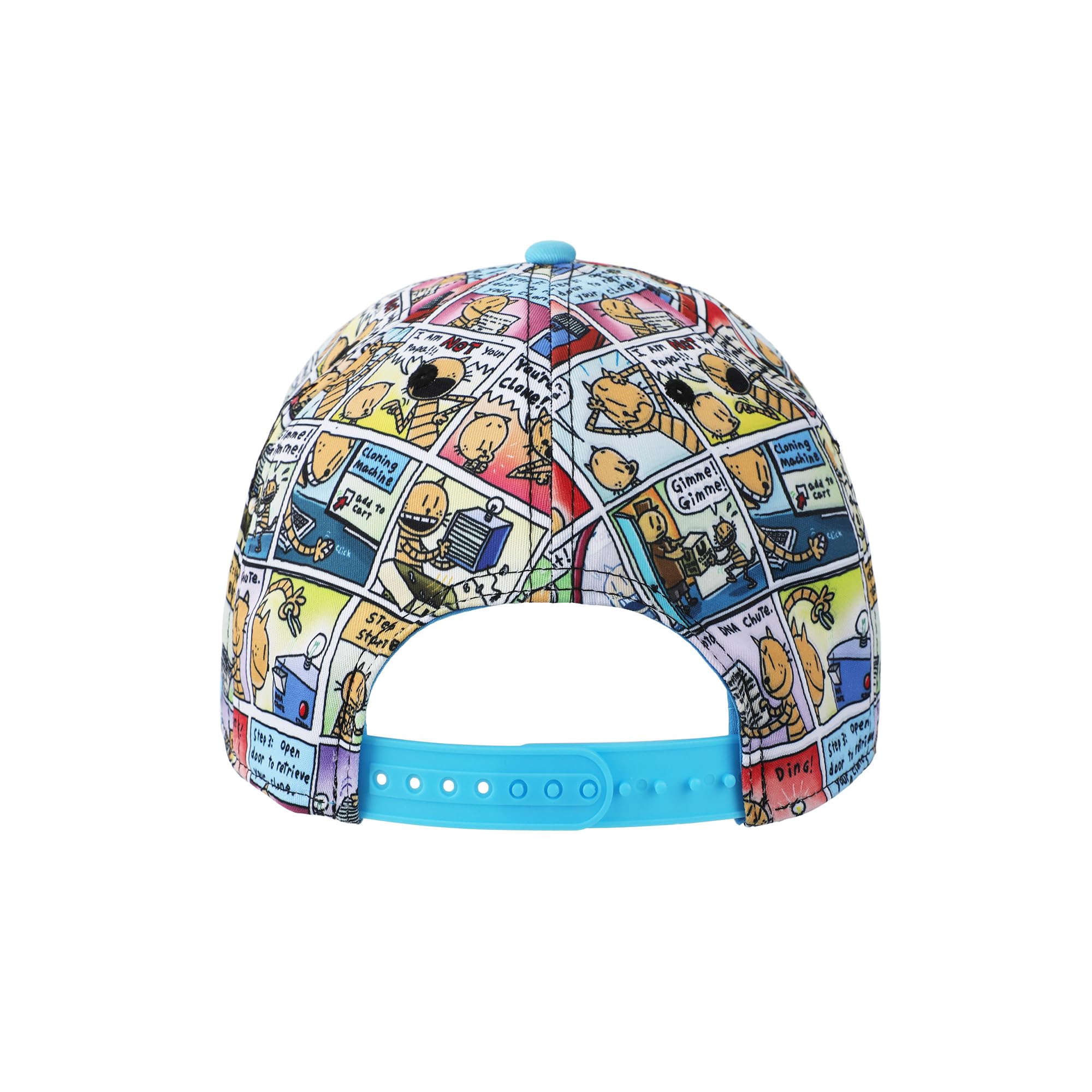 Bioworld Dog Man Comic Panels Youth Snapback Hat - Image 5