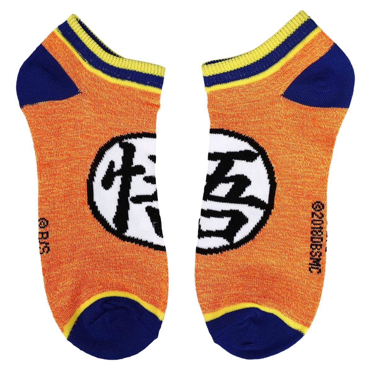 Bioworld Dragon Ball Mixed Icon and Character Close Up 5-Pack Ankle Socks - Image 4