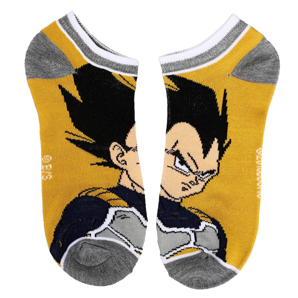 Bioworld Dragon Ball Mixed Icon and Character Close Up 5-Pack Ankle Socks - Image 5