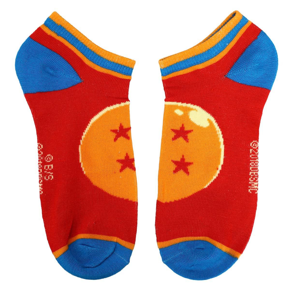 Bioworld Dragon Ball Mixed Icon and Character Close Up 5-Pack Ankle Socks - Image 6
