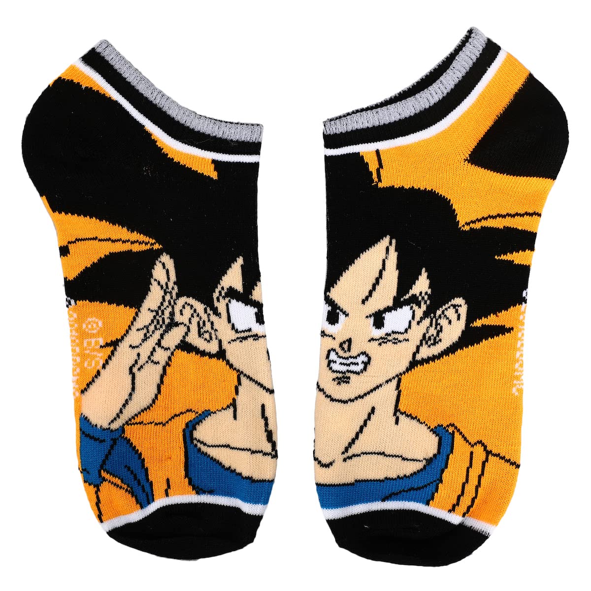 Bioworld Dragon Ball Mixed Icon and Character Close Up 5-Pack Ankle Socks - Image 7