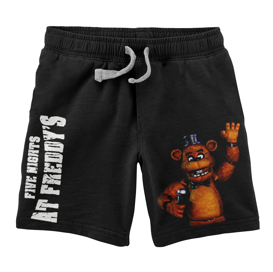 Bioworld Five Nights At Freddy's Freddy Fazbear Boy's Short Sleeve Shirt & Lounge Shorts Combo Set - Image 4