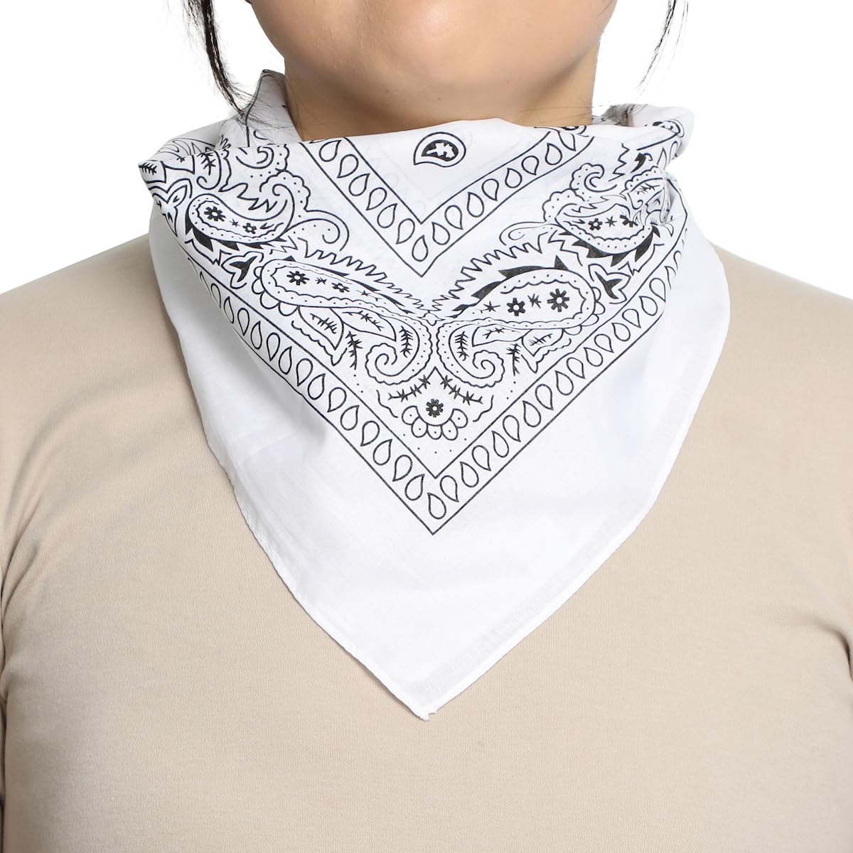 Bioworld Lightweight Multicolored 22"x22" (6-Pack, 12-Pack and 48-Pack) Bandana Set - Image 3