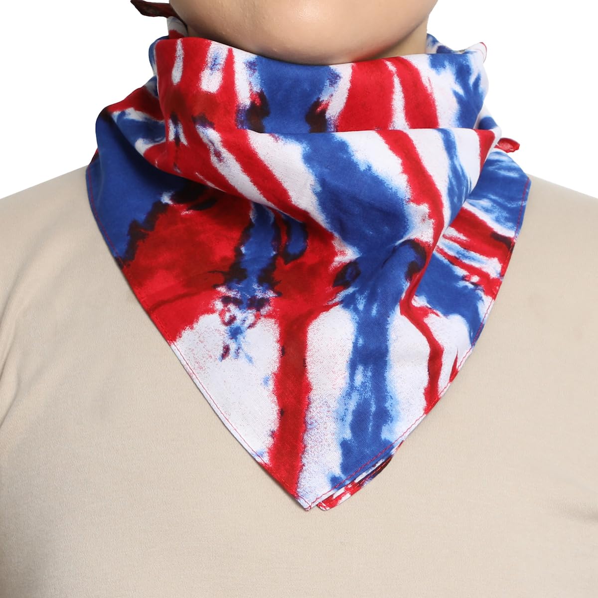 Bioworld Lightweight Multicolored 22"x22" (6-Pack, 12-Pack and 48-Pack) Bandana Set - Image 6