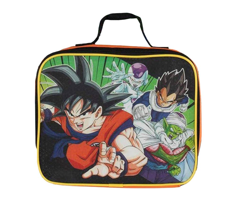 BIOWORLD Mens Dragon Ball Z 4-Piece Backpack Set (Little Kid/Big Kid), Orange, One size - Image 4