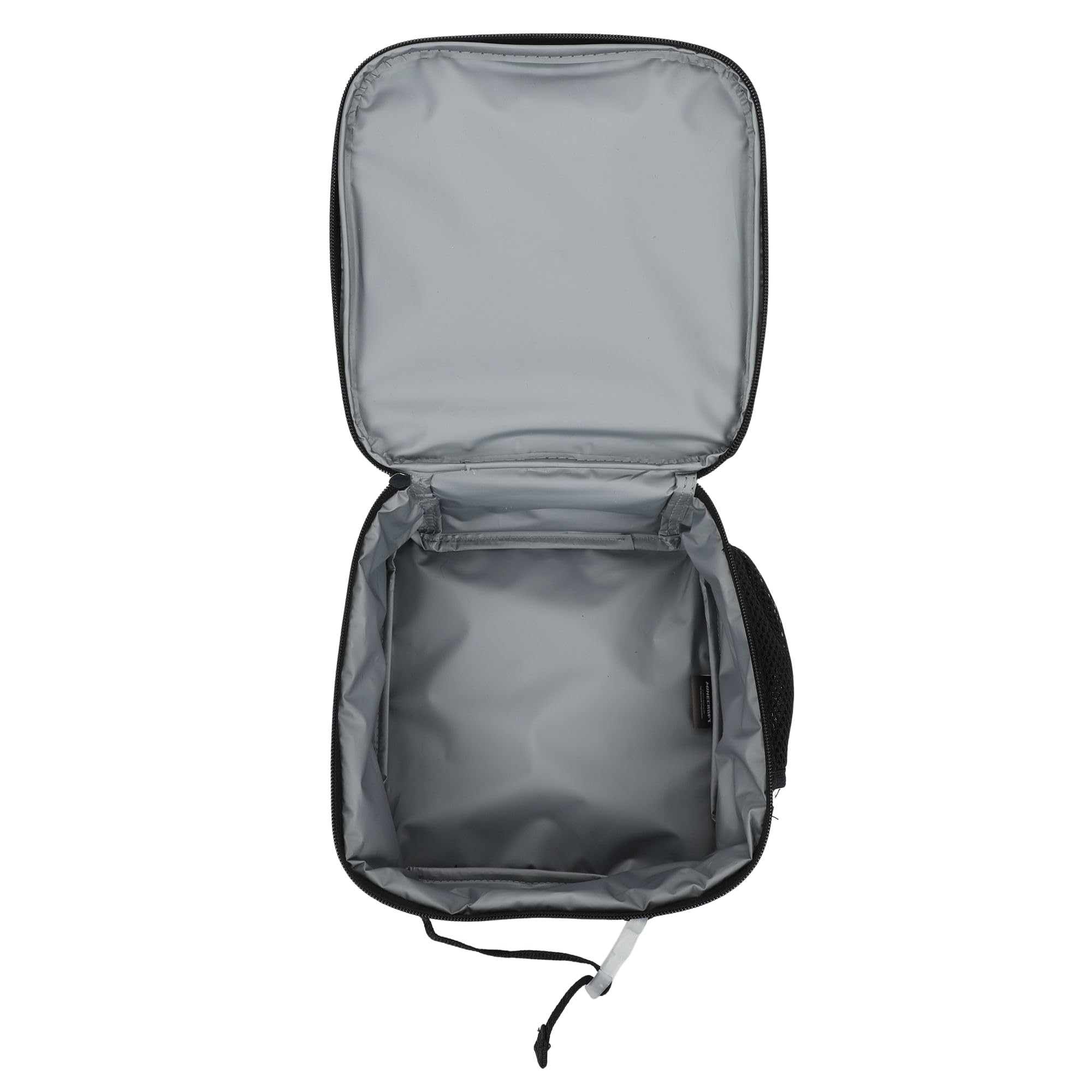 Bioworld Minecraft Square Insulated Lunchbox with Mesh Side Pocket - Image 6