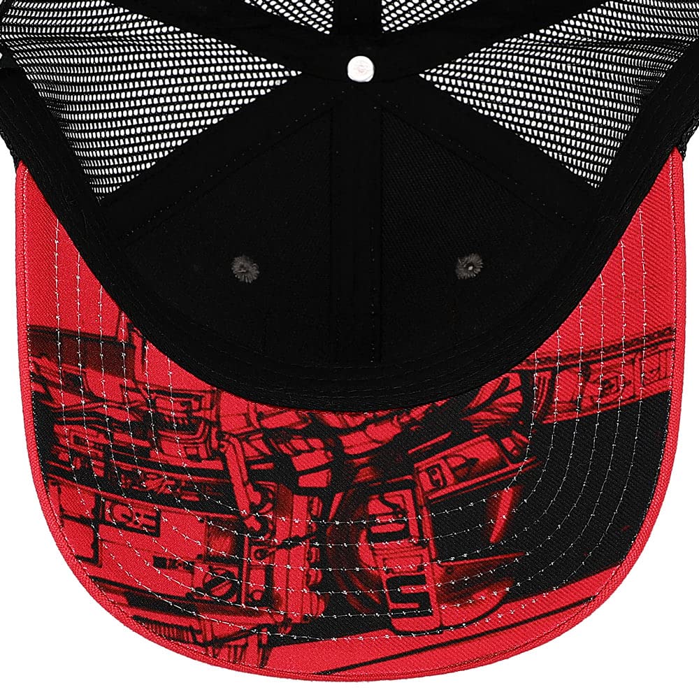 Bioworld Pokemon Anime Characters All Over Print Pink Snapback - Image 7