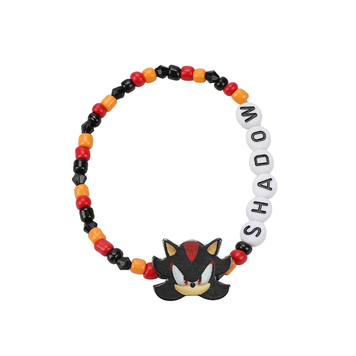 Bioworld Sonic The Hedgehog Characters 5-Piece Stretchy Beaded Bracelet Set - Image 4