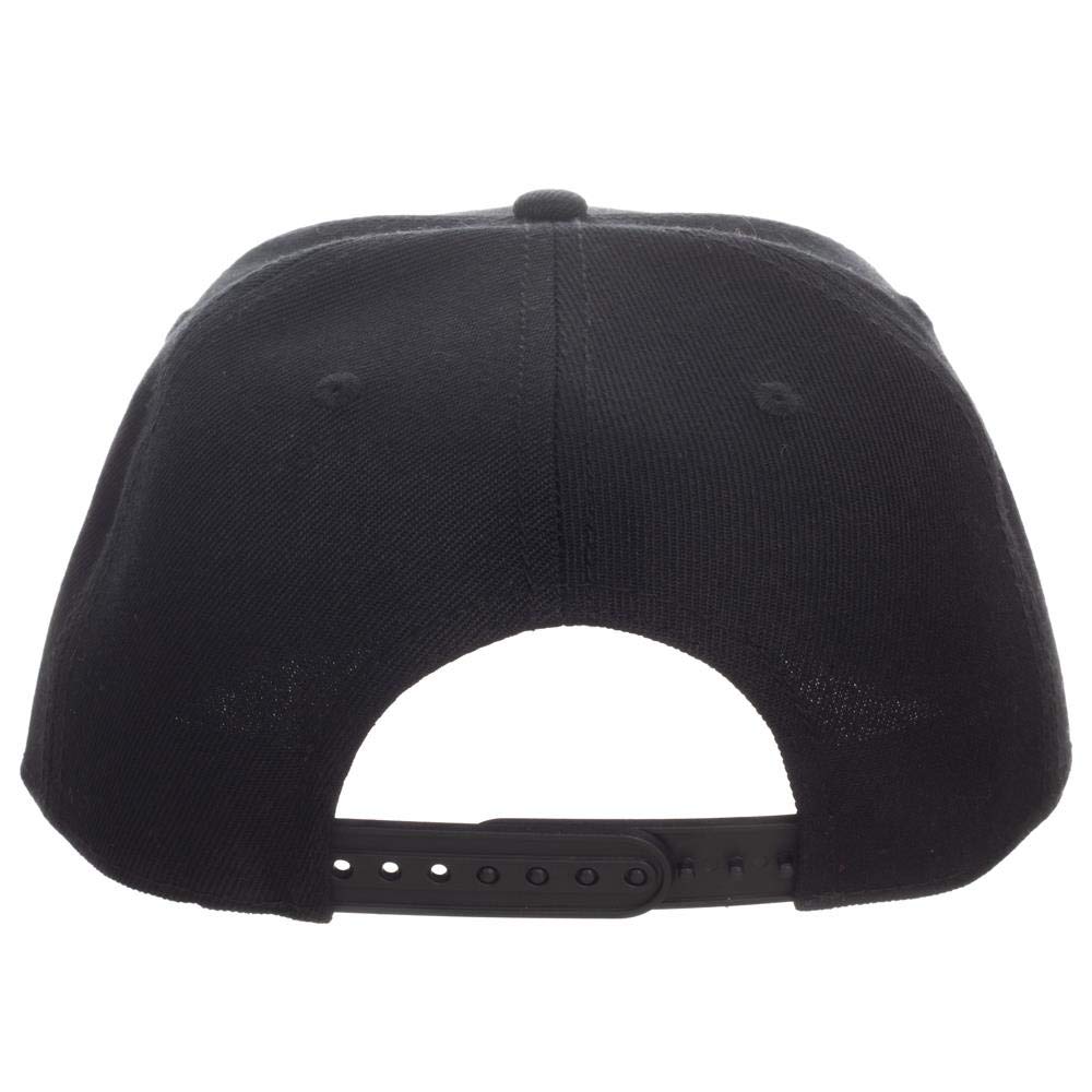 Bioworld Super Mario Video Game 8-Bit Black Snapback Hat for Mens - Image 4