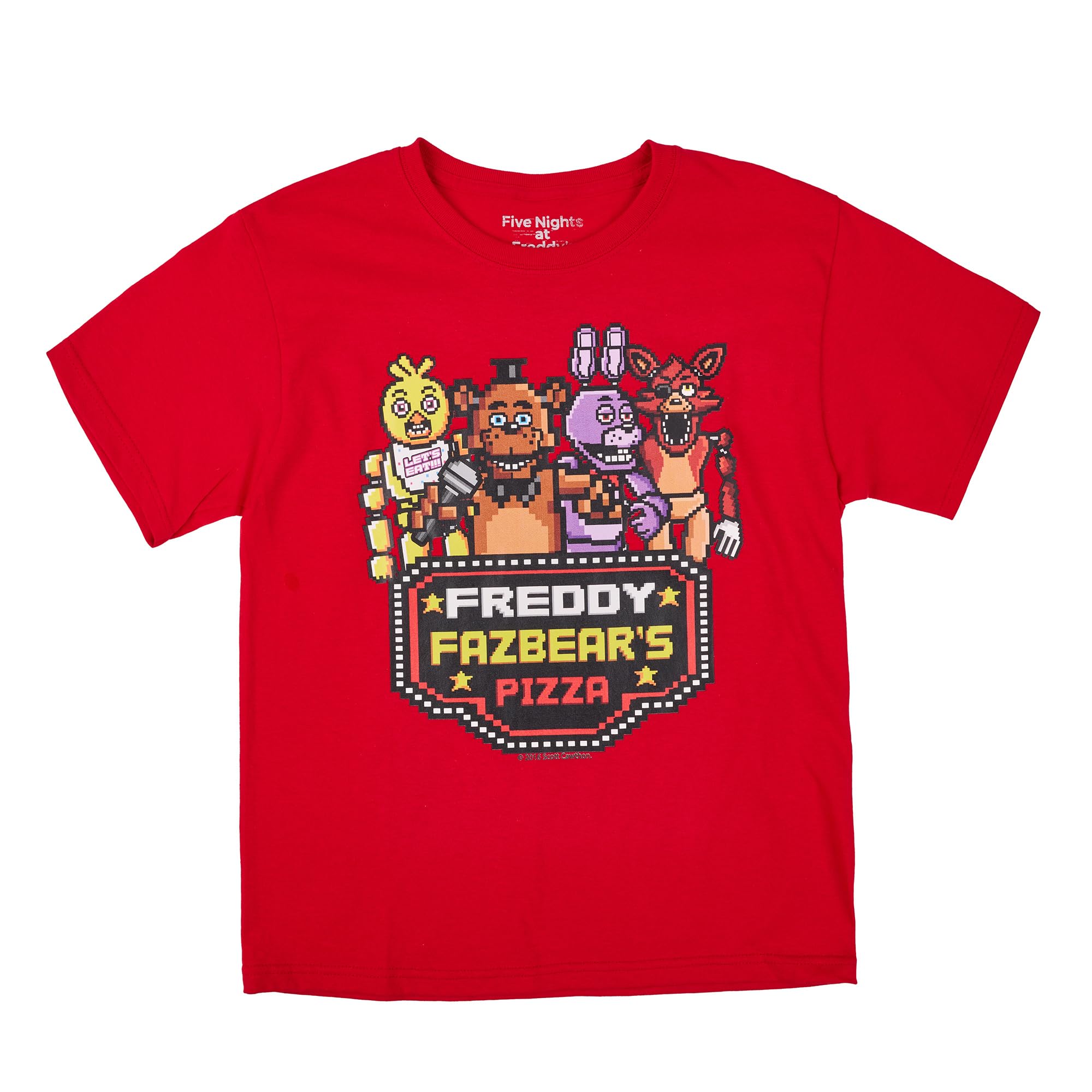 Bioworld Youth Boys Five Nights at Freddy's T-Shirt 3pk - Image 3