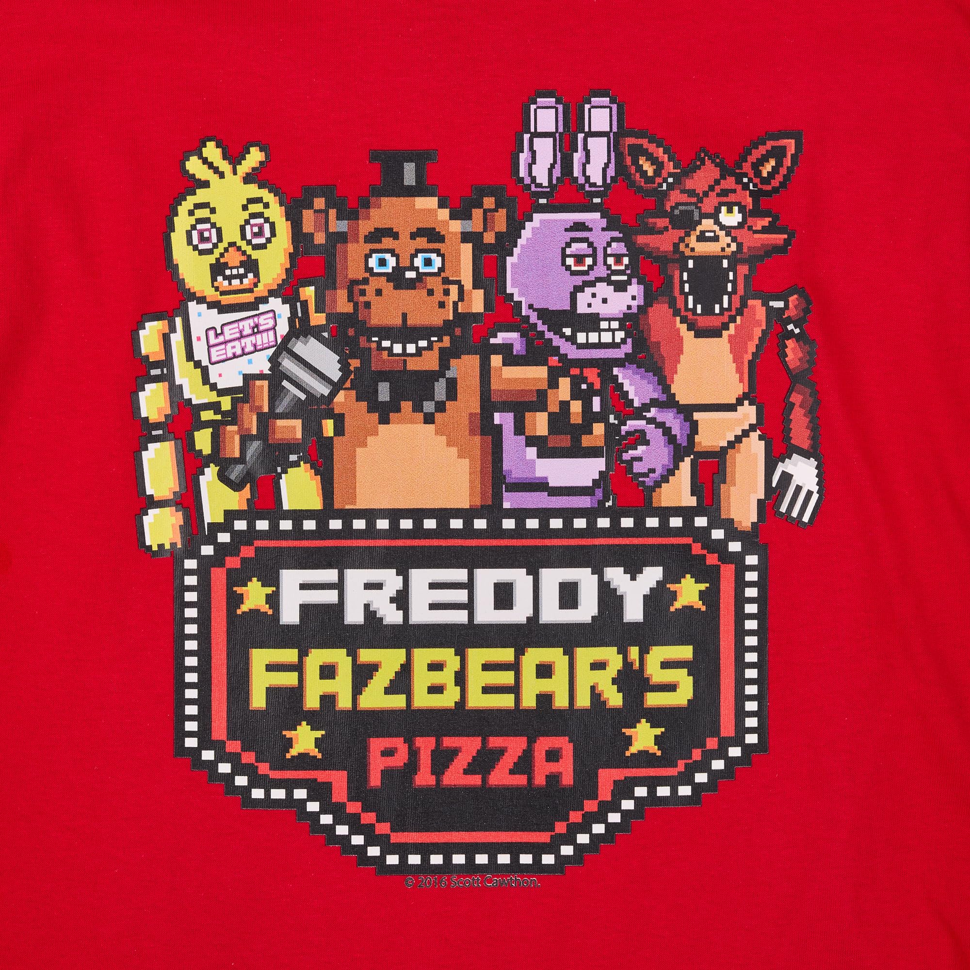 Bioworld Youth Boys Five Nights at Freddy's T-Shirt 3pk - Image 6