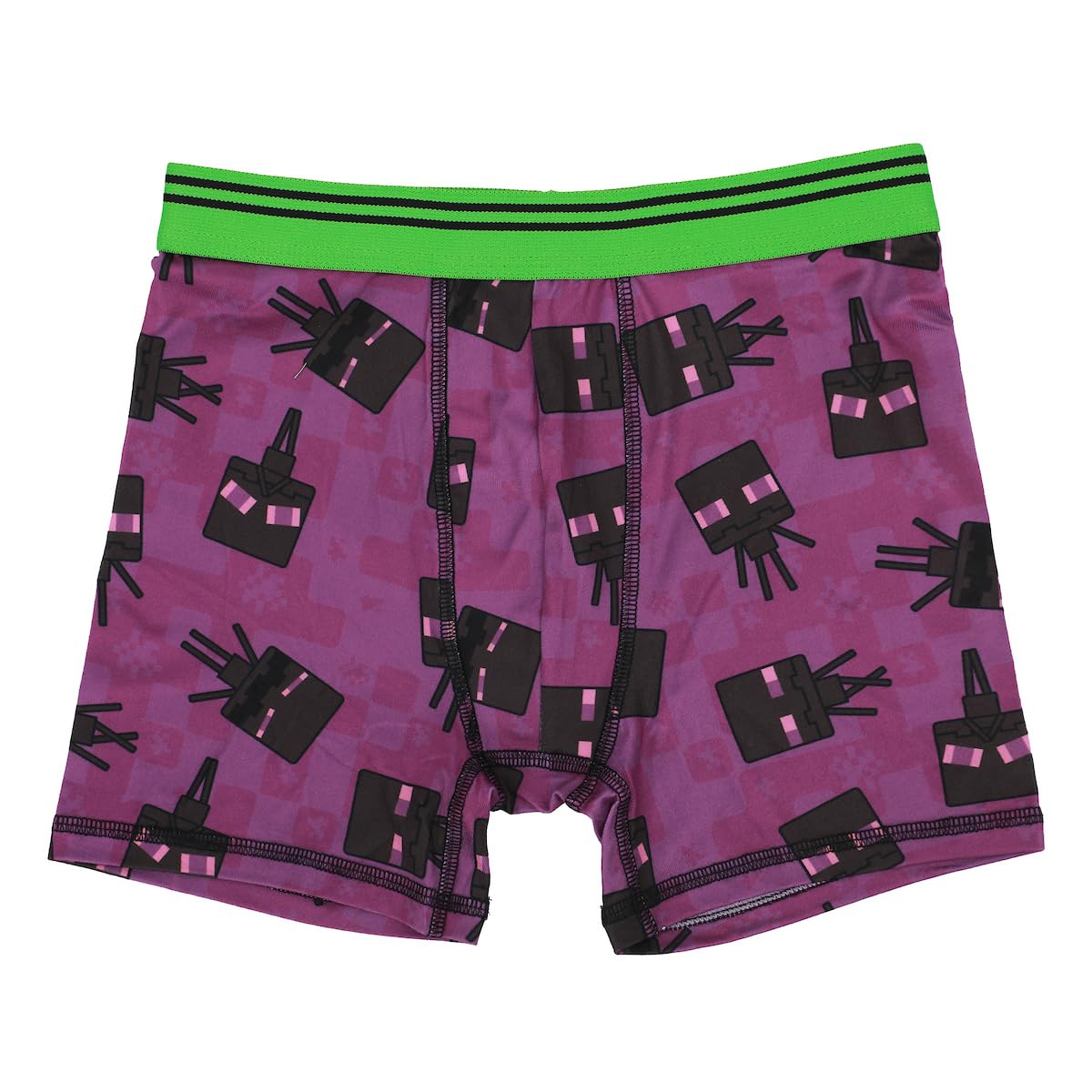 Bioworld Youth Boys Minecraft Boxer Brief Underwear 5-Pack - Pixelated Comfort for Gamers - Image 5