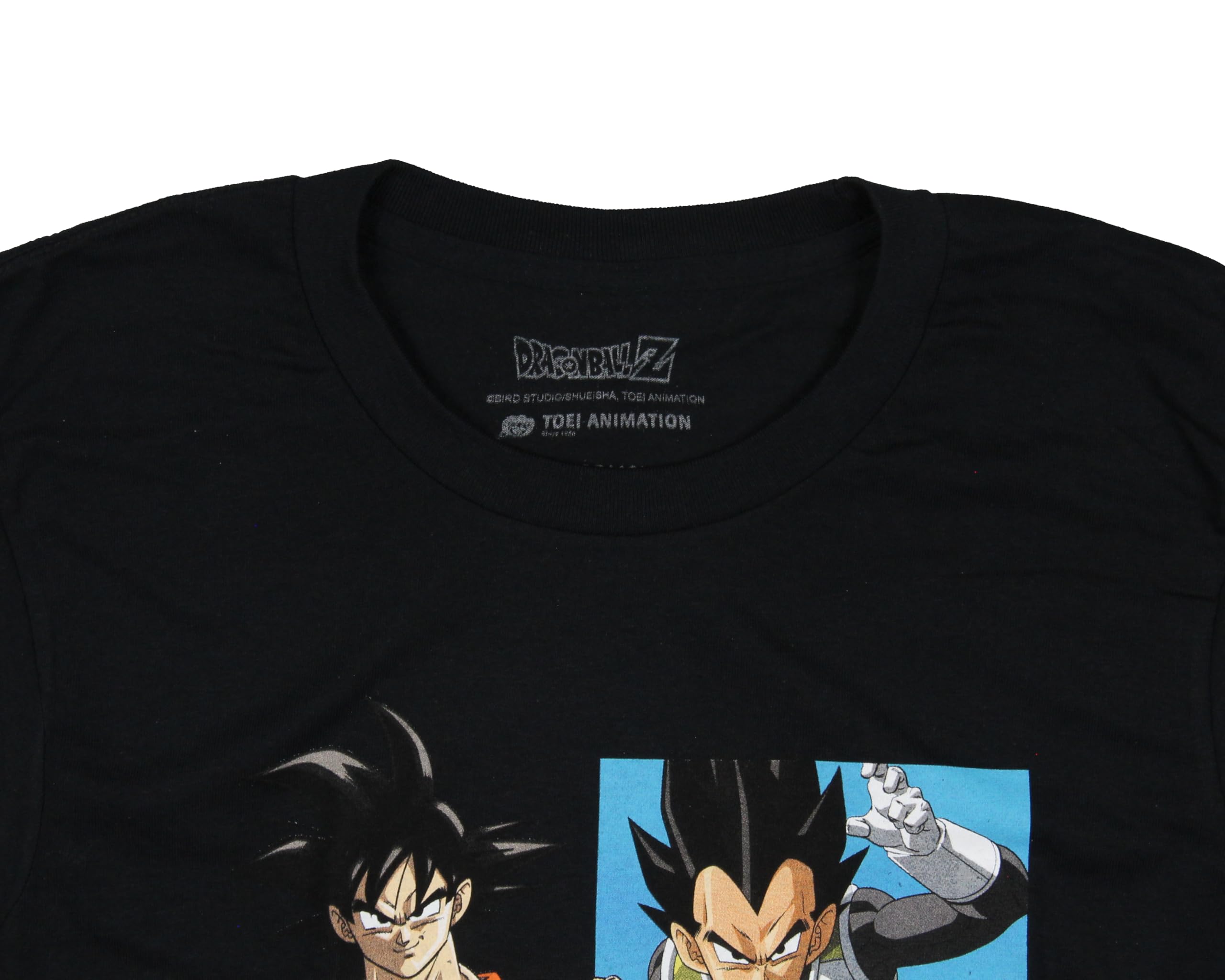 Dragon Ball Super Goku Character Panels Men's Black T-Shirt - Image 3
