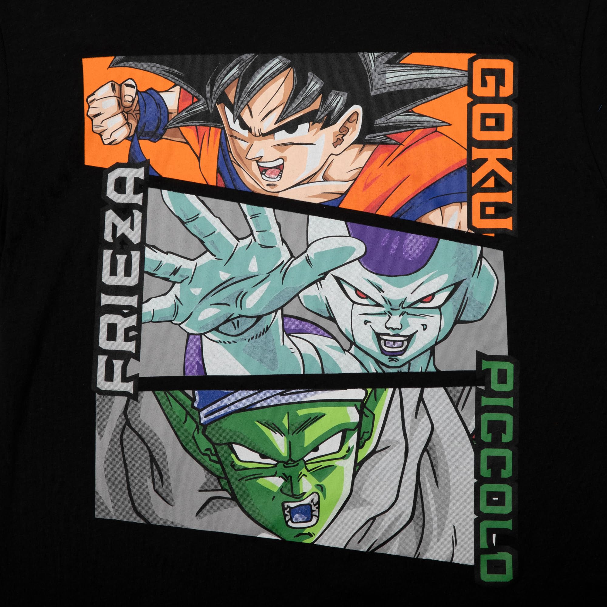 Dragon Ball Z Goku, Frieza, and Piccolo Short Sleeve Tee and Lounge Shorts 2-Piece Set - Image 5