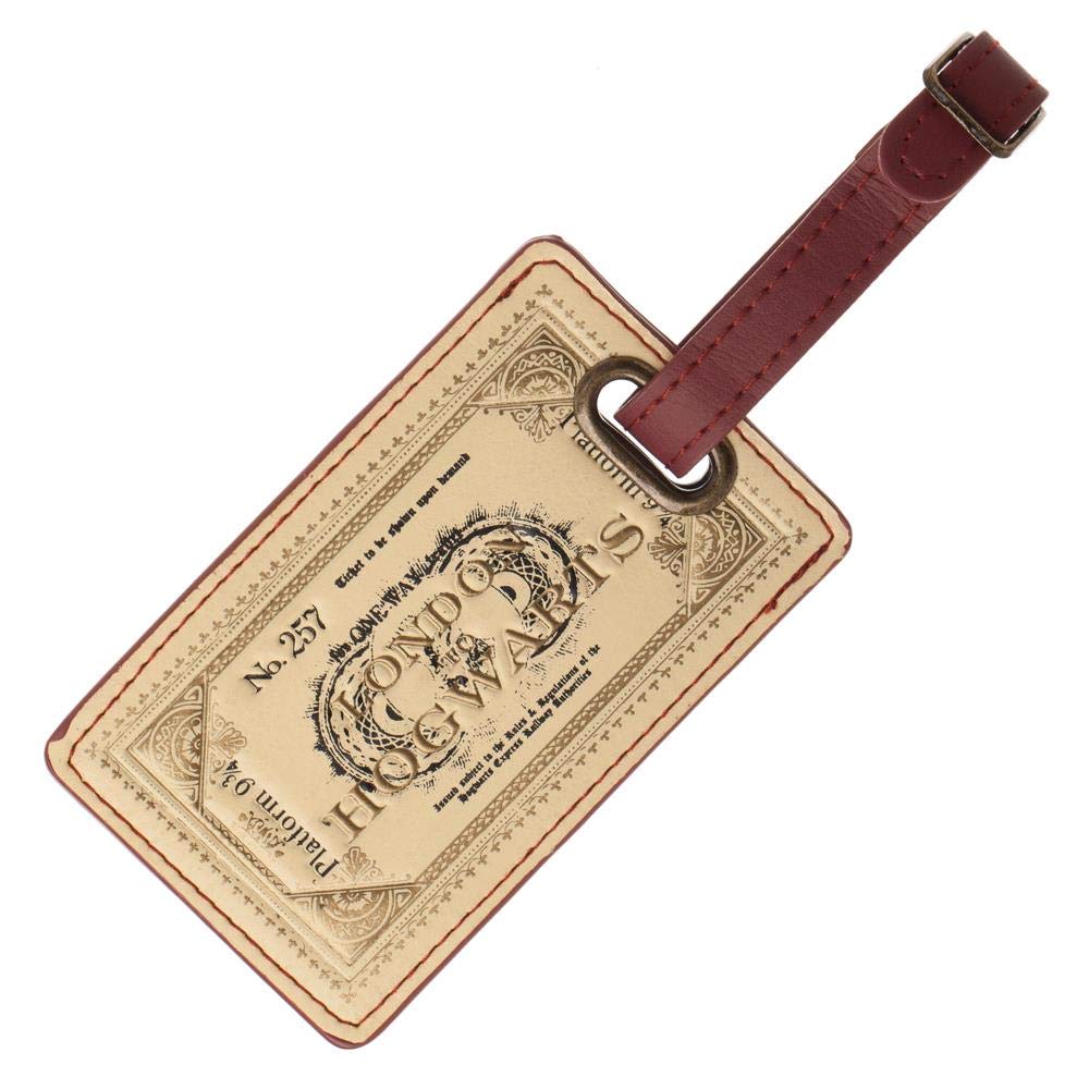 Harry Potter Platform 9 3/4 Ticket London To Hogwarts Luggage Bag Tag - Image 3