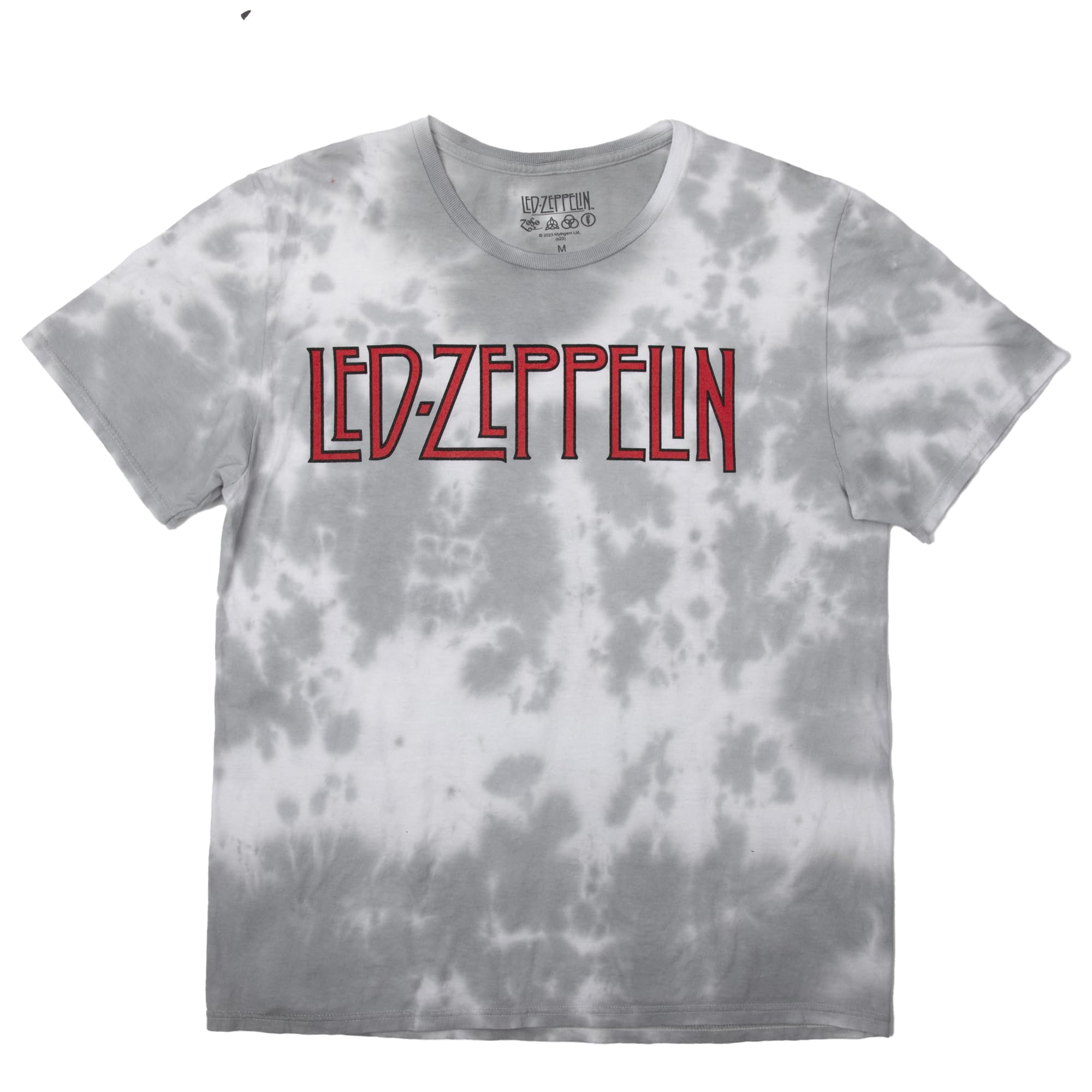 Led Zeppelin U.S. Tour 1975 T-Shirt - Vintage Rock Crew Neck Short Sleeve T-Shirt - Image 3