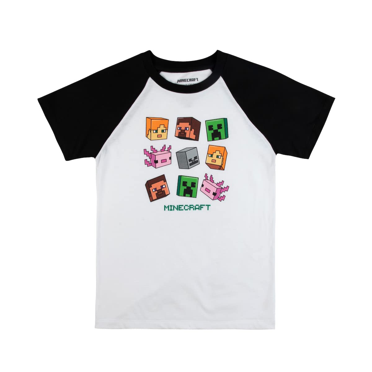 Minecraft 4-Pack Boy's Crew Neck Short Sleeve T-Shirt Combo Set - Image 4