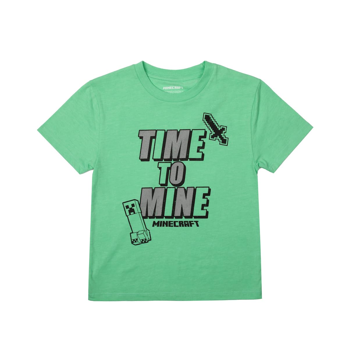 Minecraft Boys 3-Pack Shirt Set - Includes Two Tees and Mesh Shorts - Image 3