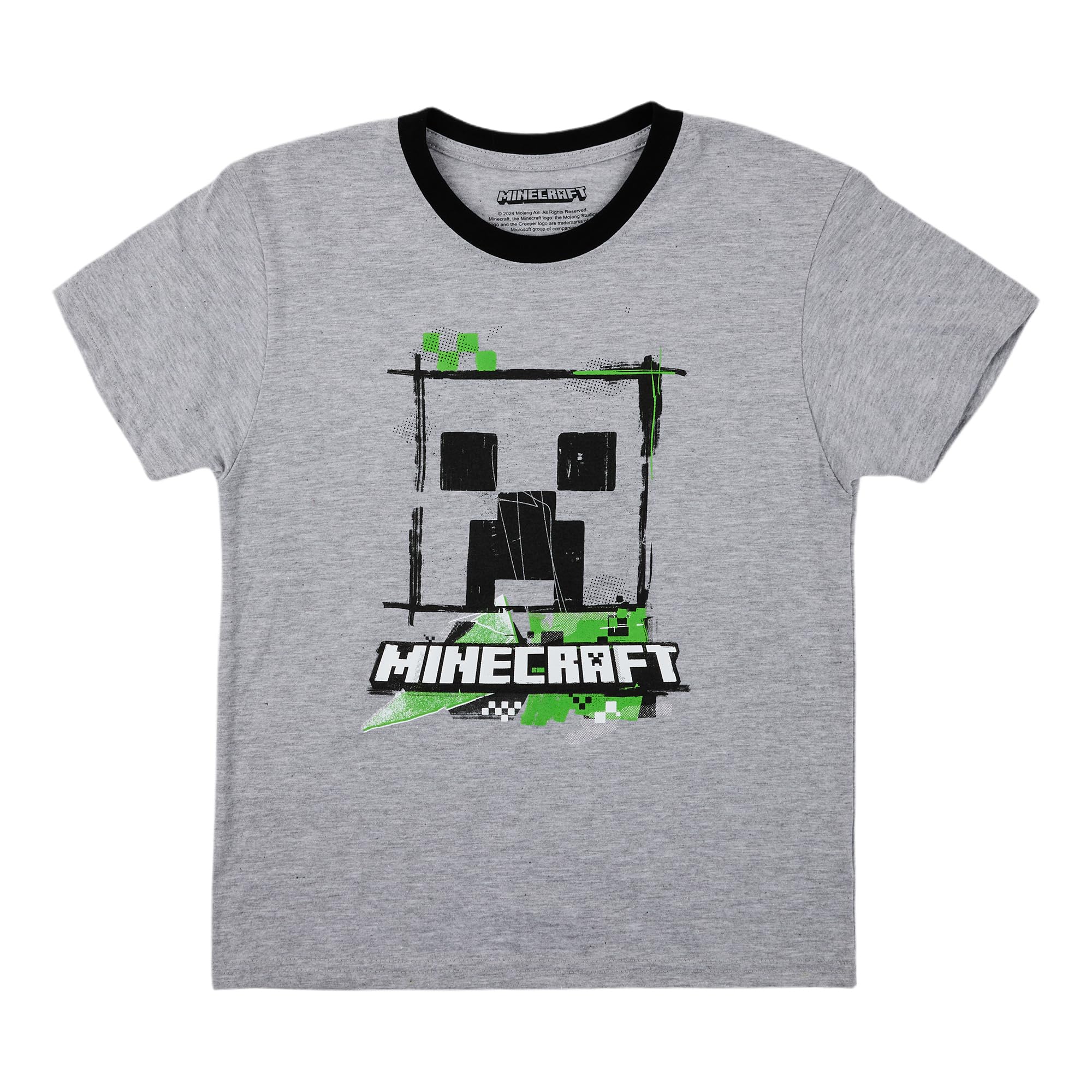 Minecraft Creepers Value 4-Pack of Youth Boy's Short Sleeve Tees - Image 7