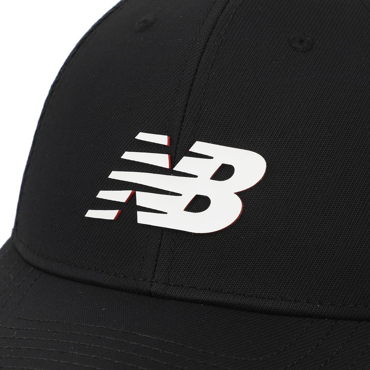 New Balance Adult Unisex 6 Panel Lightweight Adjustable Stretch Running Workout Trucker Hat - Image 3