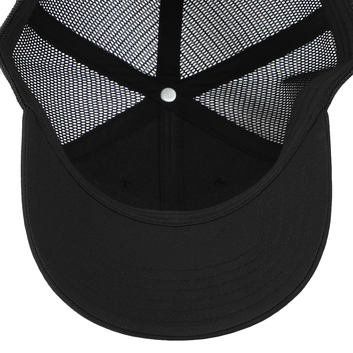 New Balance Adult Unisex 6 Panel Lightweight Adjustable Stretch Running Workout Trucker Hat - Image 6