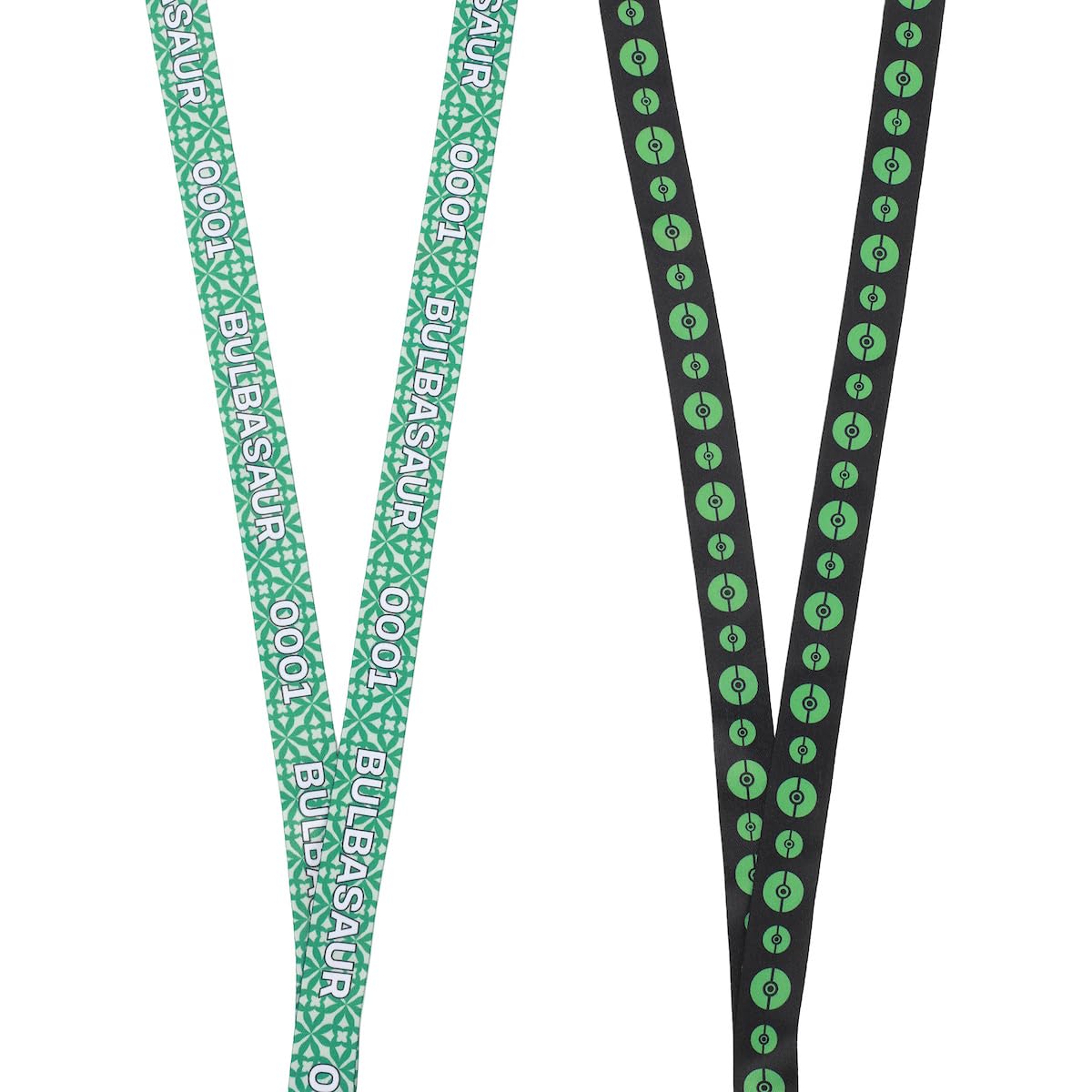 Pokemon Bulbasaur Green Kanto Region Lanyard with Rubber Charm and ID Sleeve - Image 3
