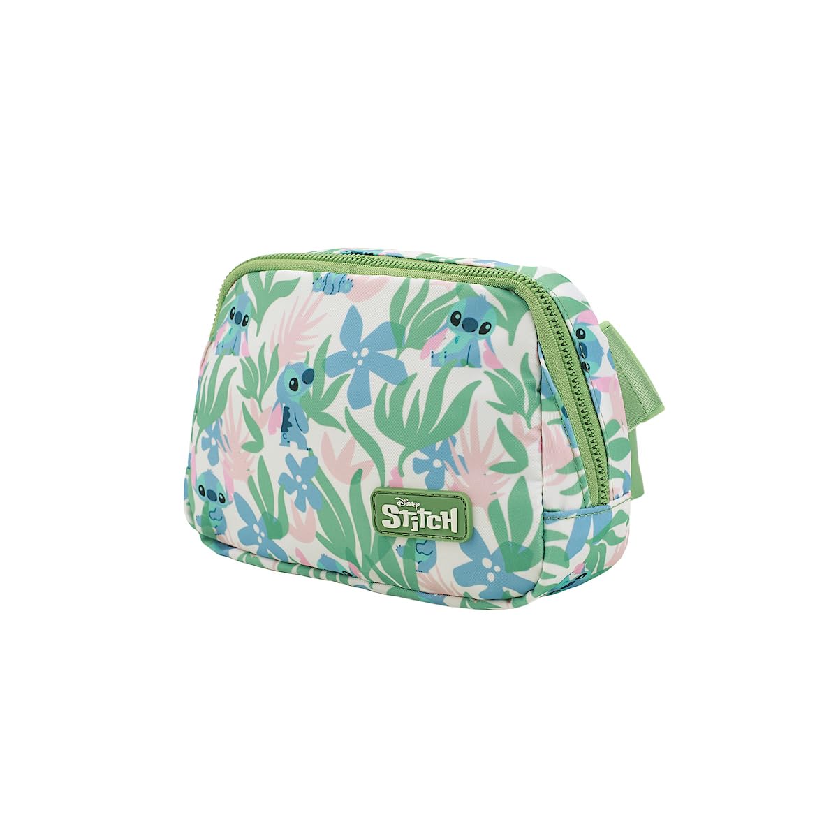 Stitch Tropical Print 7.75" Green Fanny Pack - Image 3