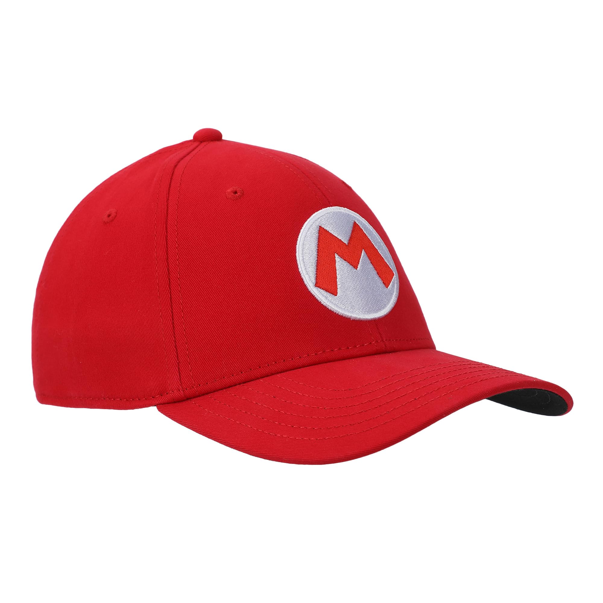 Super Mario Bros Mario Red Flex Fit Hat - Image 5
