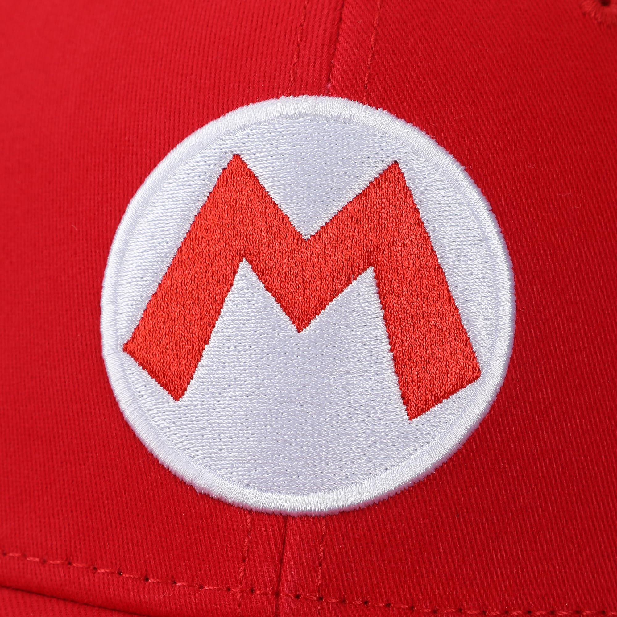 Super Mario Bros Mario Red Flex Fit Hat - Image 6